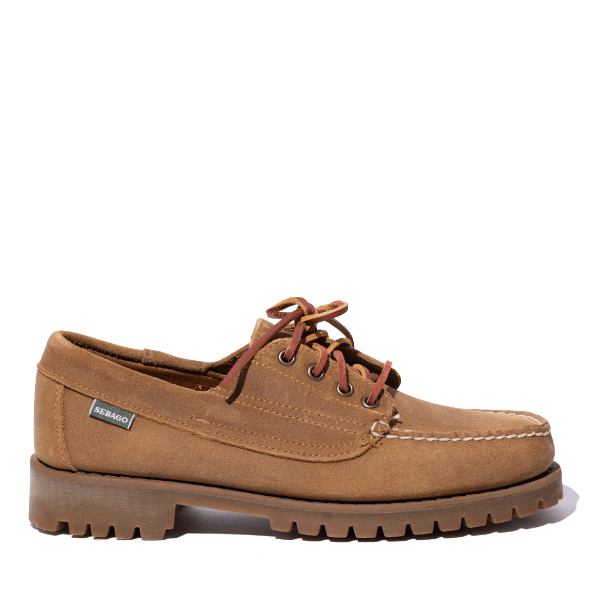 Allacciata Sebago Askook Lug Camoscio Waxed Beige Camel - Sebago - Calzature Savorè