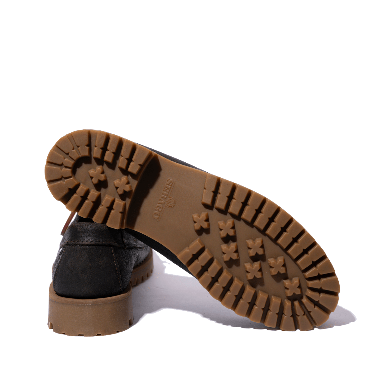 Allacciata Sebago Askook Lug Camoscio Waxed Dark Brown - Sebago - Calzature Savorè