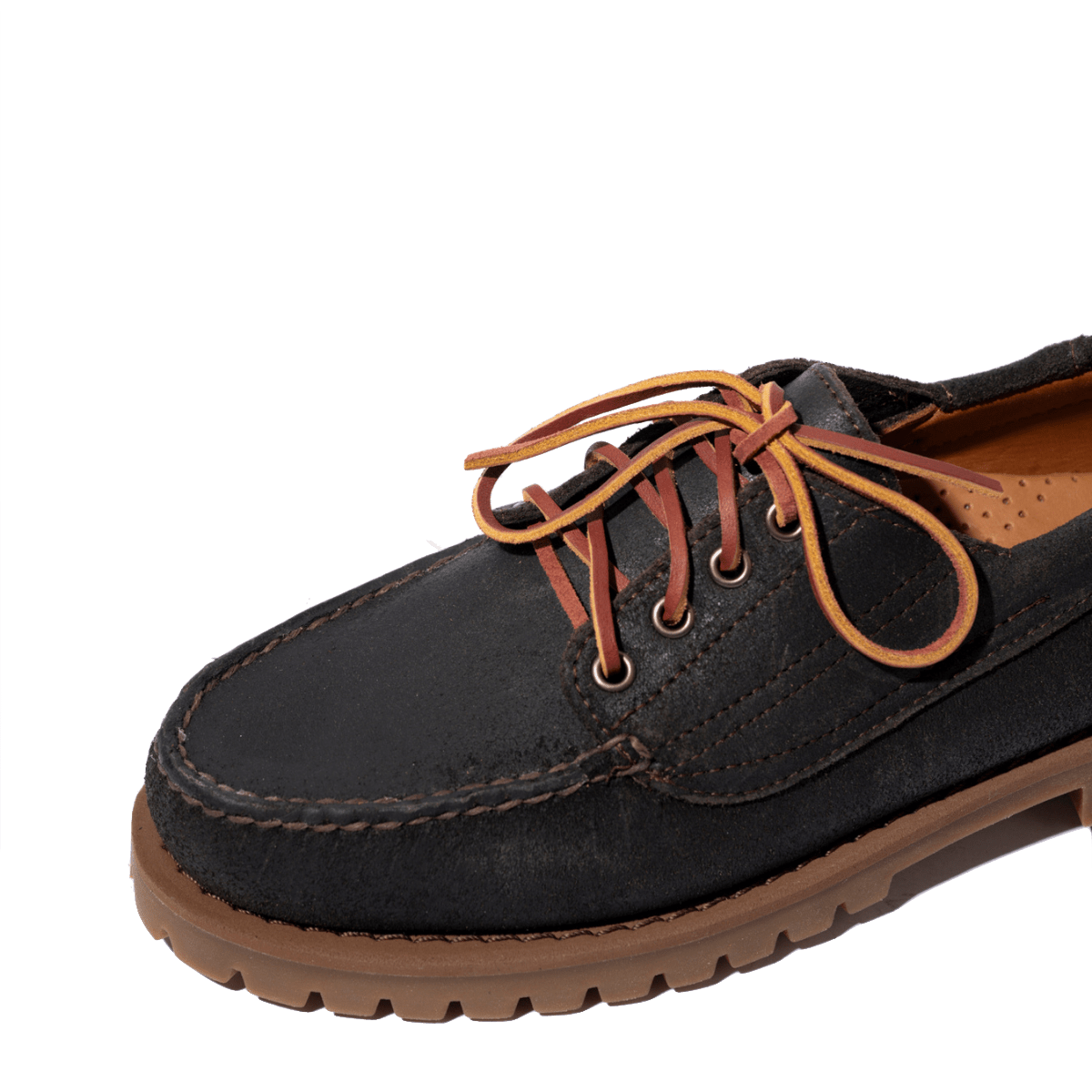 Allacciata Sebago Askook Lug Camoscio Waxed Dark Brown - Sebago - Calzature Savorè