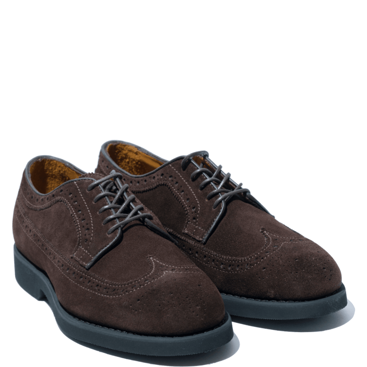 Allacciata Sebago Canton Coda Di Rondine Suede Dark Brown - Sebago - Calzature Savorè