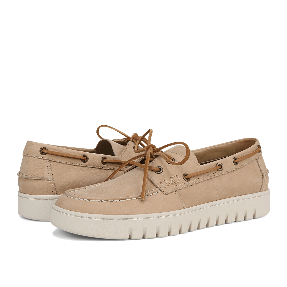Allacciata Vela Vionic Uptown Boat Nabuck Sabbia - Vionic - Calzature Savorè