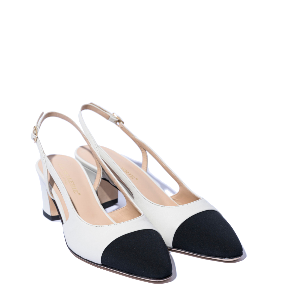 Slingback-La-Sellerie-Nappa-Soft-Bianco-1