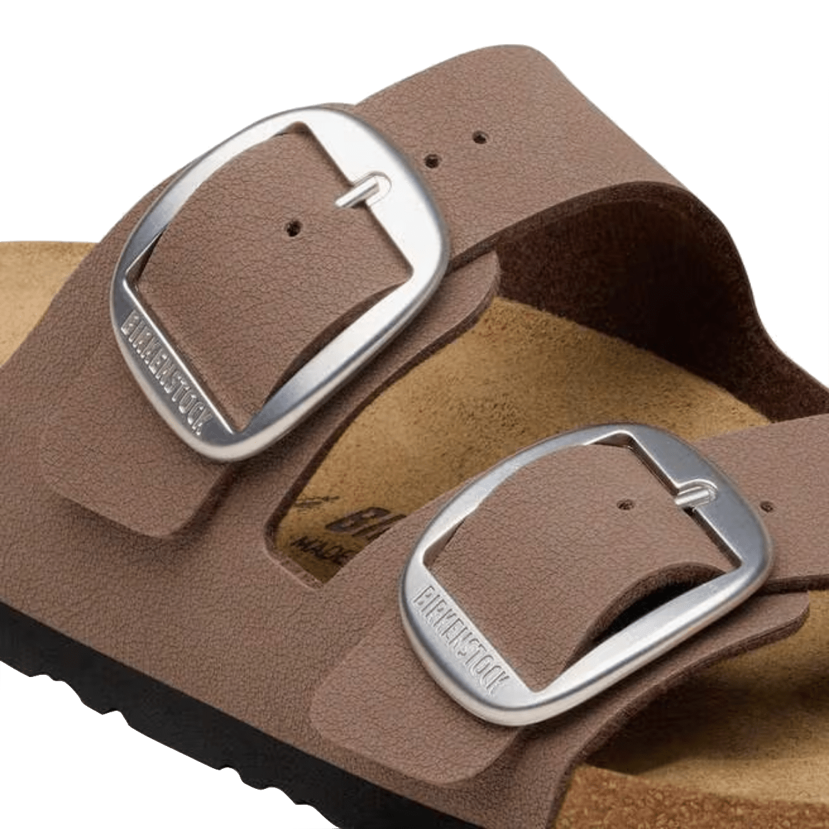 Ciabattina Birkenstock Arizona Big Buckle Birko-Flor Mocca - Birkenstock - Calzature Savorè