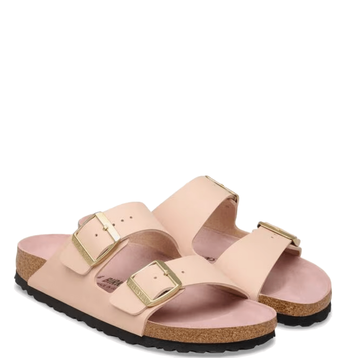 Ciabattina Birkenstock Arizona Birko-Flor Triples New Beige/Pink Clay - Birkenstock - Calzature Savorè