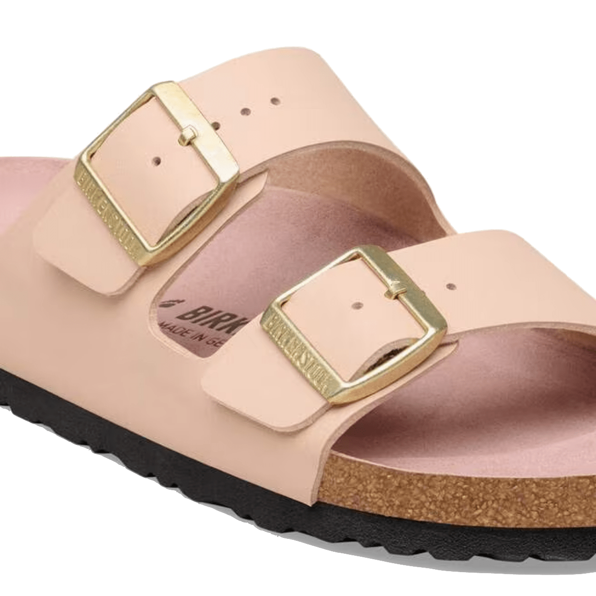 Ciabattina Birkenstock Arizona Birko-Flor Triples New Beige/Pink Clay - Birkenstock - Calzature Savorè