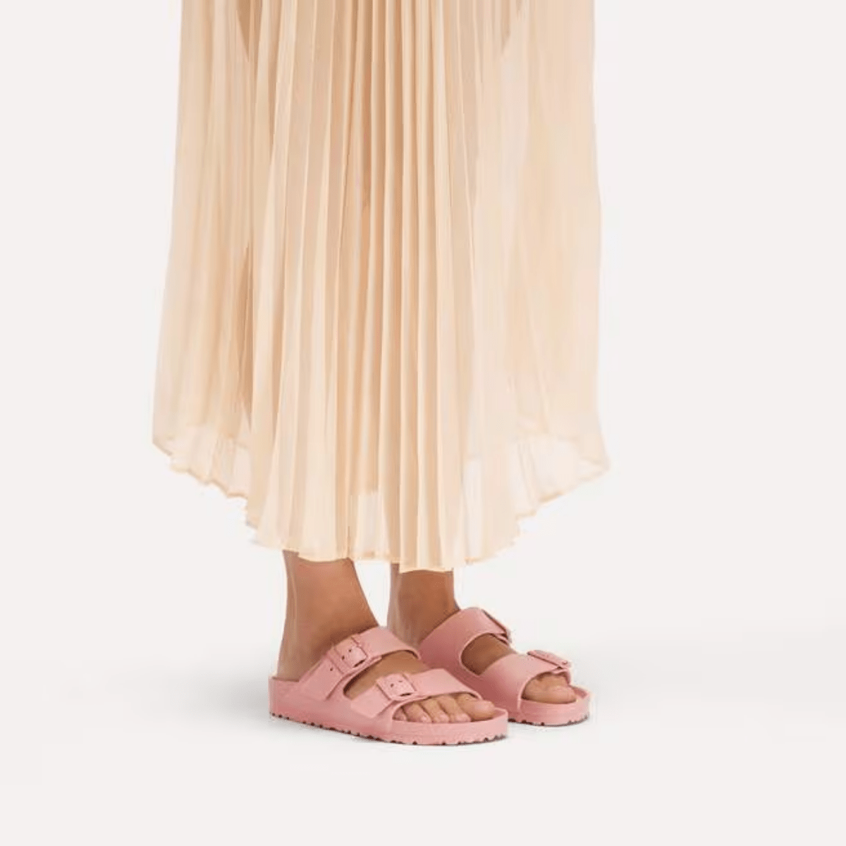 Ciabattina Birkenstock Arizona Essentials Gomma Eva Pink Clay - Birkenstock - Calzature Savorè