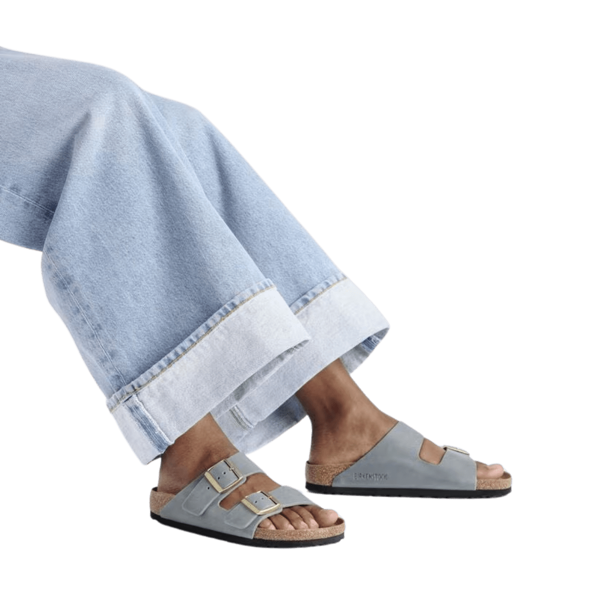 Ciabattina Birkenstock Arizona Pelle Oliata Basalt Gray - Birkenstock - Calzature Savorè