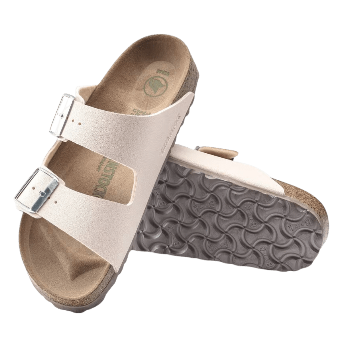 Ciabattina Birkenstock Arizona Vegan Pelle Birko - Flor Light Rose - Birkenstock - Calzature Savorè