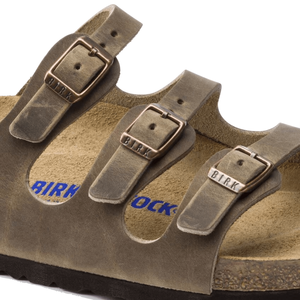 Ciabattina Birkenstock Florida Pelle Tabacco Brown Soft - Birkenstock - Calzature Savorè