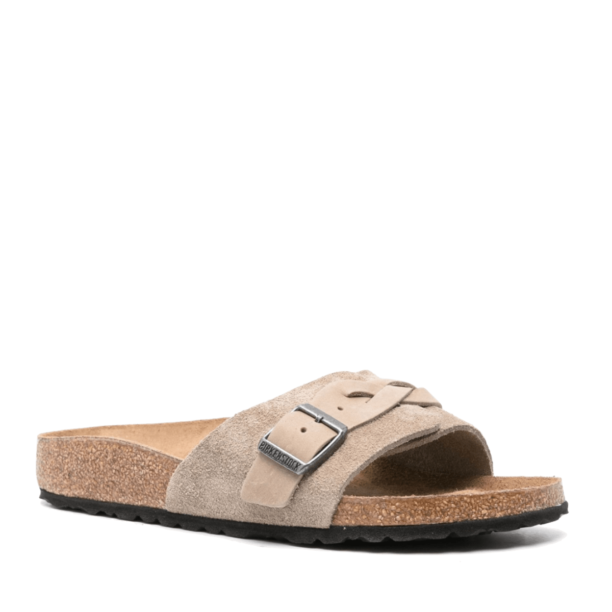 Ciabattina Birkenstock Oita Braided Camoscio Taupe - Birkenstock - Calzature Savorè