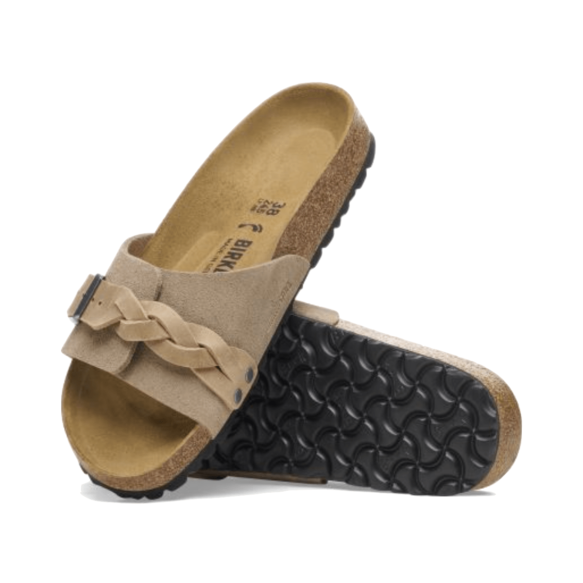 Braided shops birkenstocks