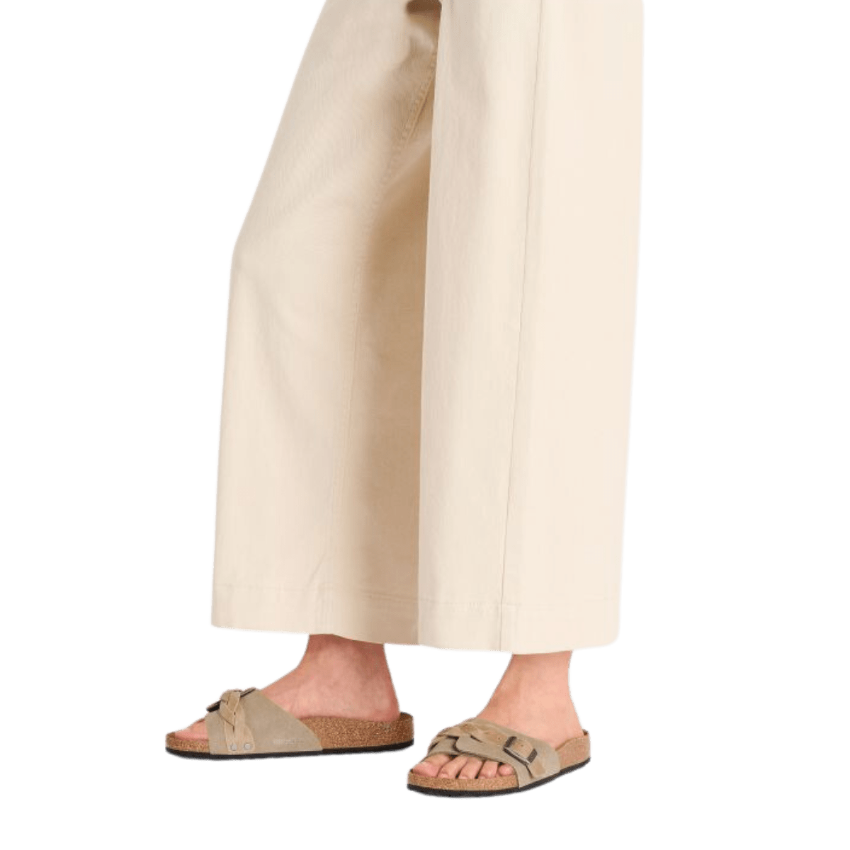 Ciabattina Birkenstock Oita Braided Camoscio Taupe - Birkenstock - Calzature Savorè