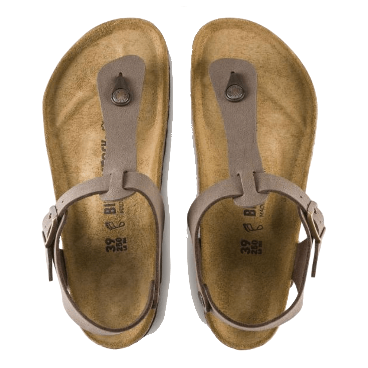 Ciabattina Infradito Birkenstock Kairo BS Pelle Birko - Flor Mocca - Birkenstock - Calzature Savorè