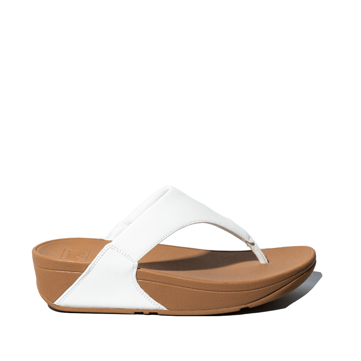 Ciabattina Infradito Fit - Flop Lulu Pelle Bianco - Fit - Flop - Calzature Savorè
