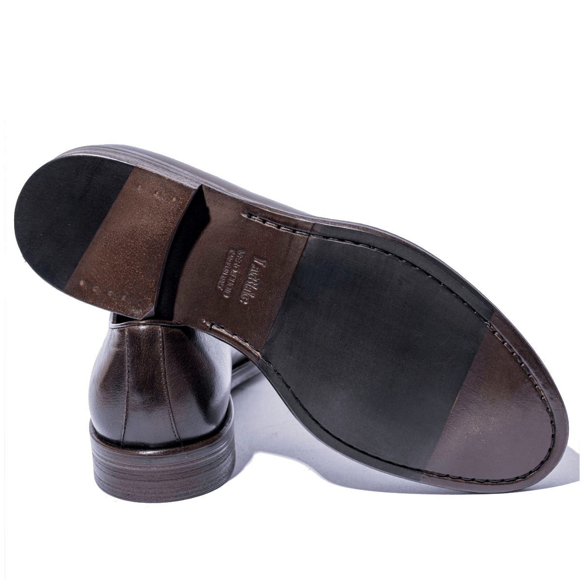 Classica Allacciata Derby Jerold Wilton Pelle Positano Ebano - Calzature Savorè - Calzature Savorè