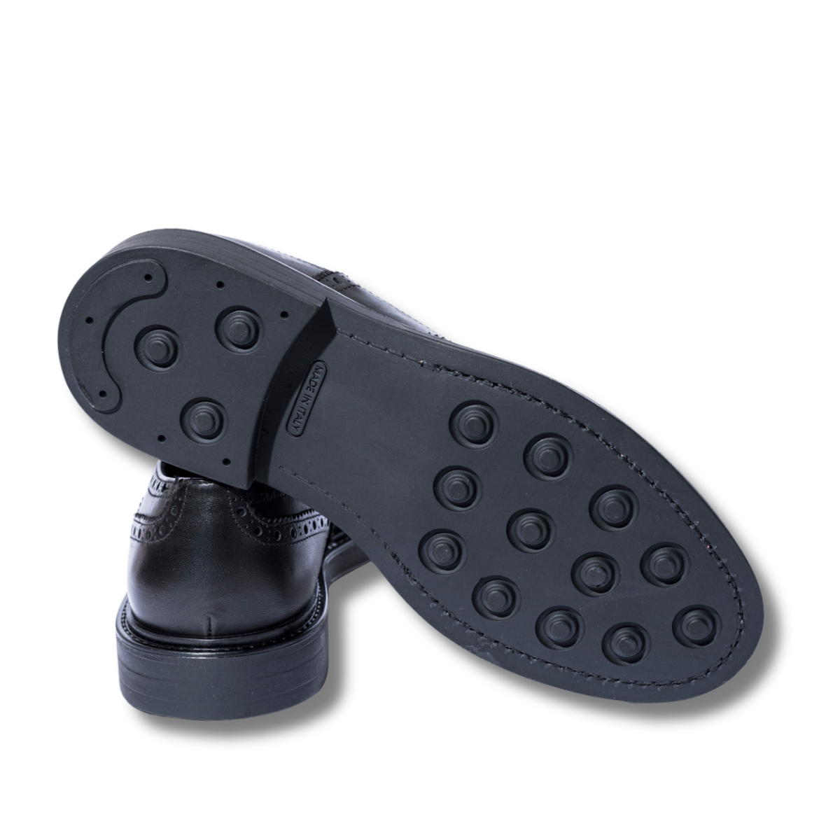 Classica-Allacciata-Saxone-Vitello-Coda-Di-Rondine-Nero-3