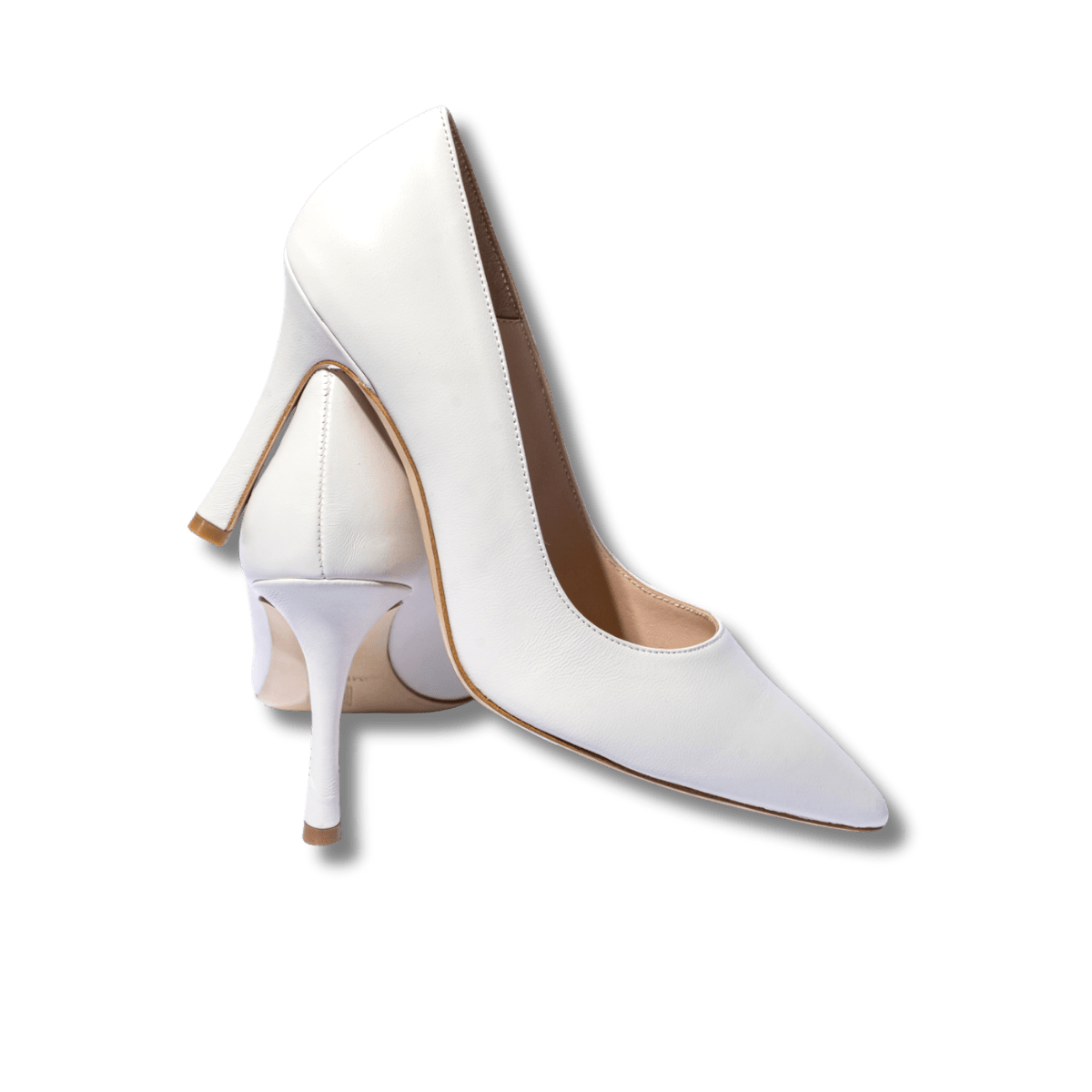 Décolleté Alto Melluso Pelle Bianco Sposa - Melluso - Calzature Savorè