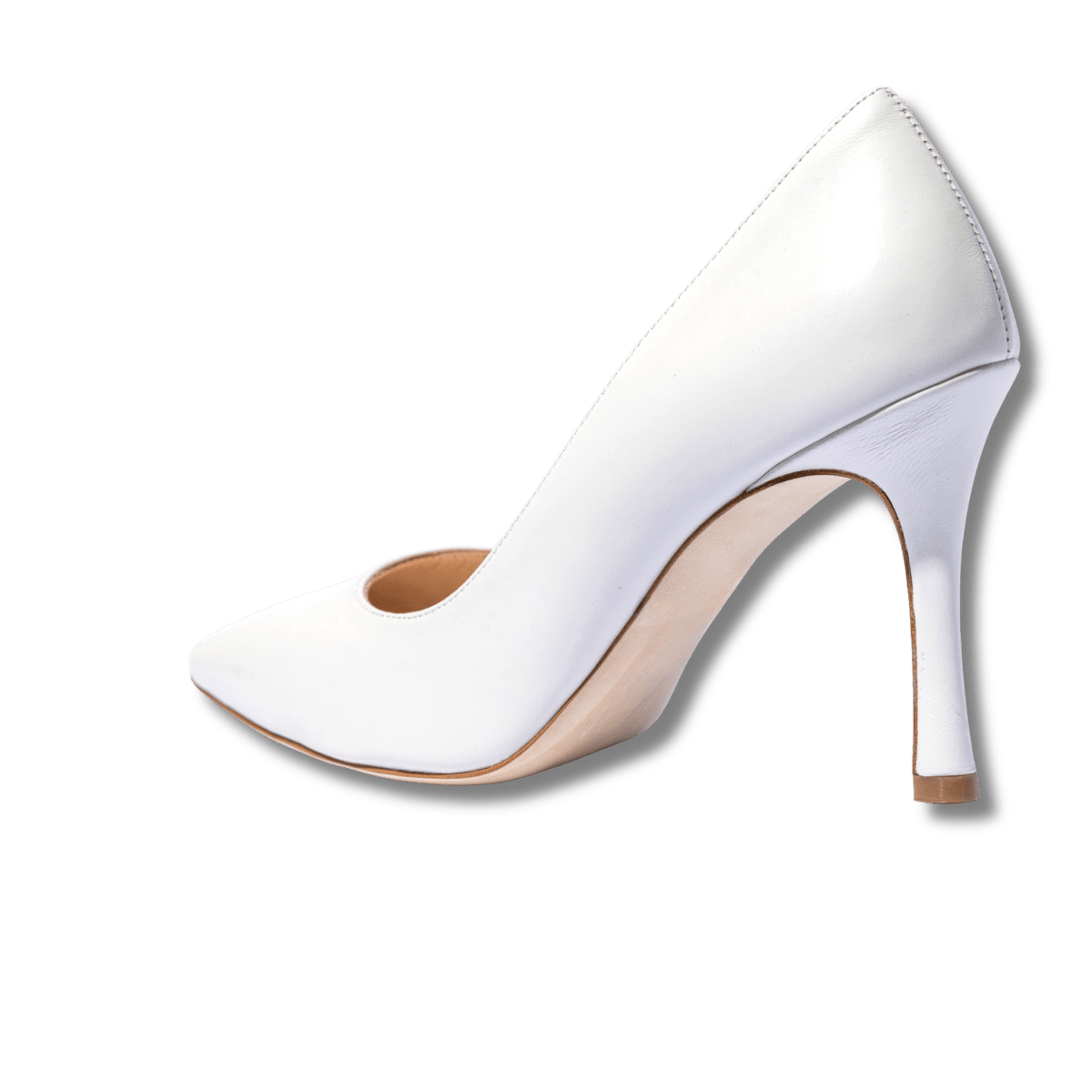 Décolleté Alto Melluso Pelle Bianco Sposa - Melluso - Calzature Savorè