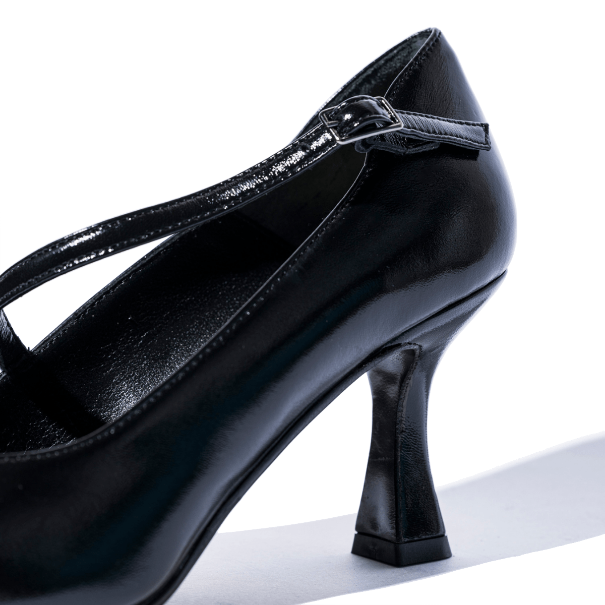 Décolleté Mary Jane Melluso Linda Vernice Nero - Melluso - Calzature Savorè