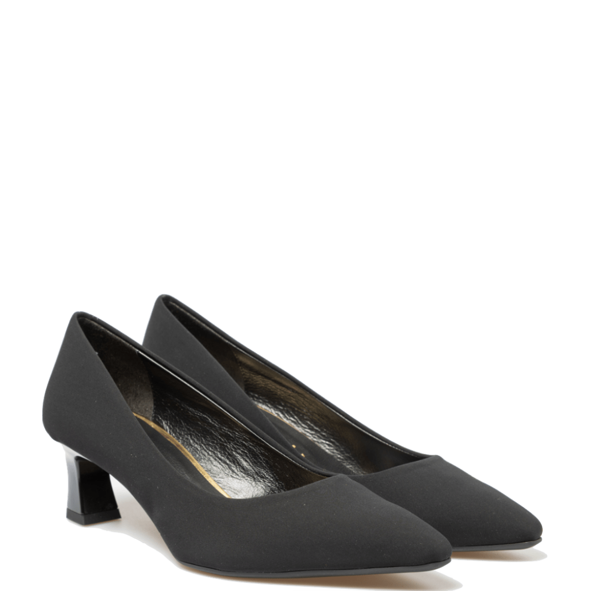 Décolleté Melluso Gilda Tessuto Elasticizzato Nero - Melluso - Calzature Savorè