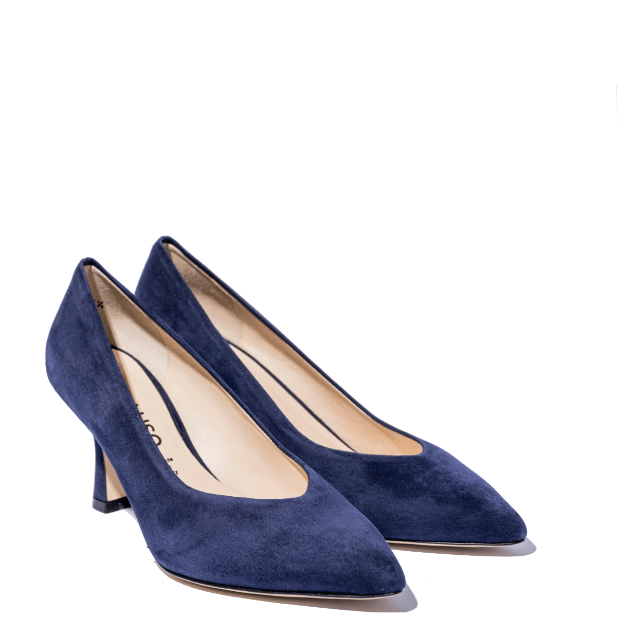 Décolleté Melluso Linda Camoscio Blu Abyss - melluso - Calzature Savorè