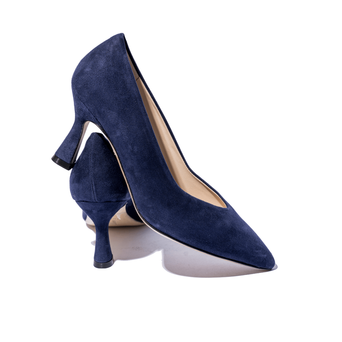 Décolleté Melluso Linda Camoscio Blu Abyss - melluso - Calzature Savorè