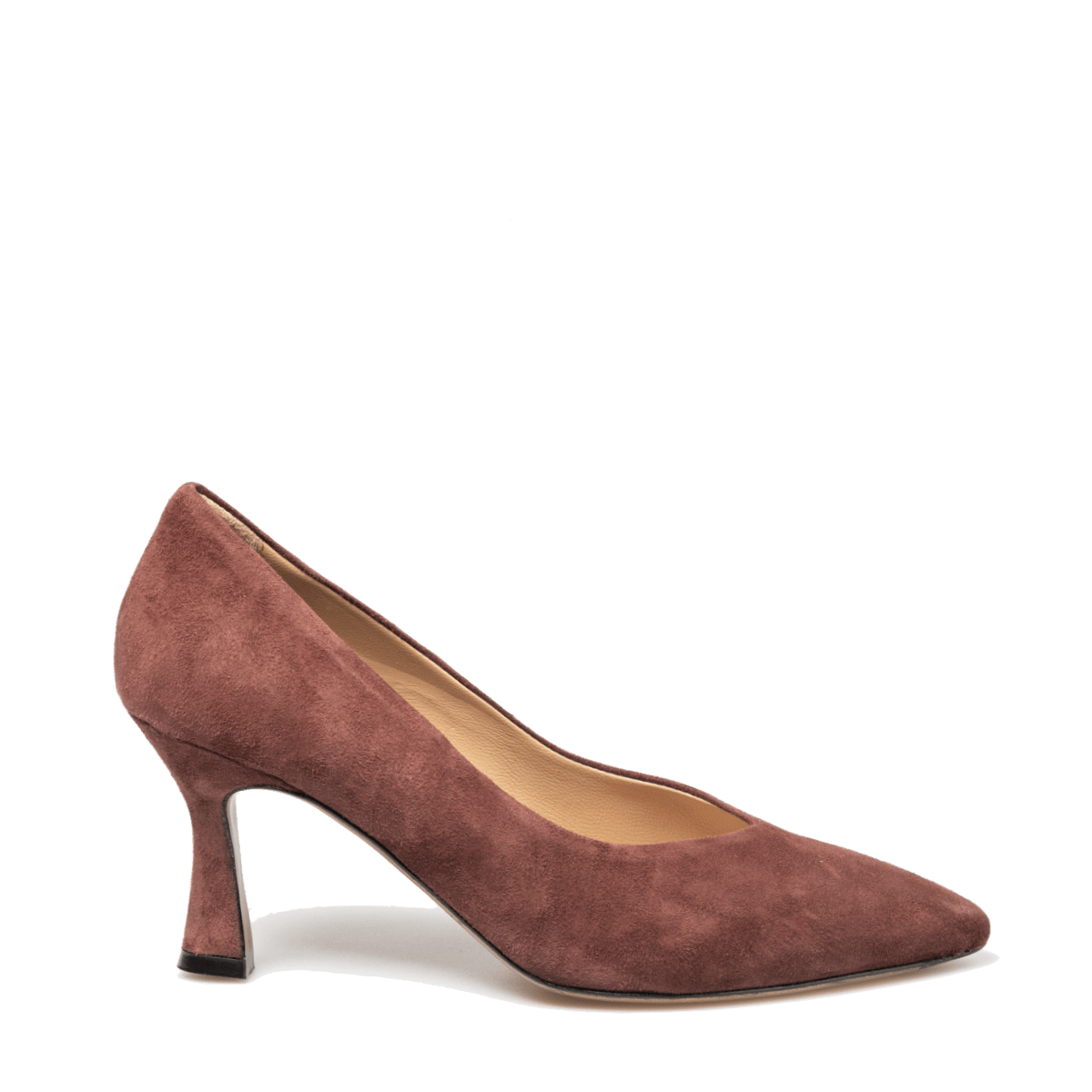 Décolleté Melluso Linda Camoscio Castagna - Melluso - Calzature Savorè