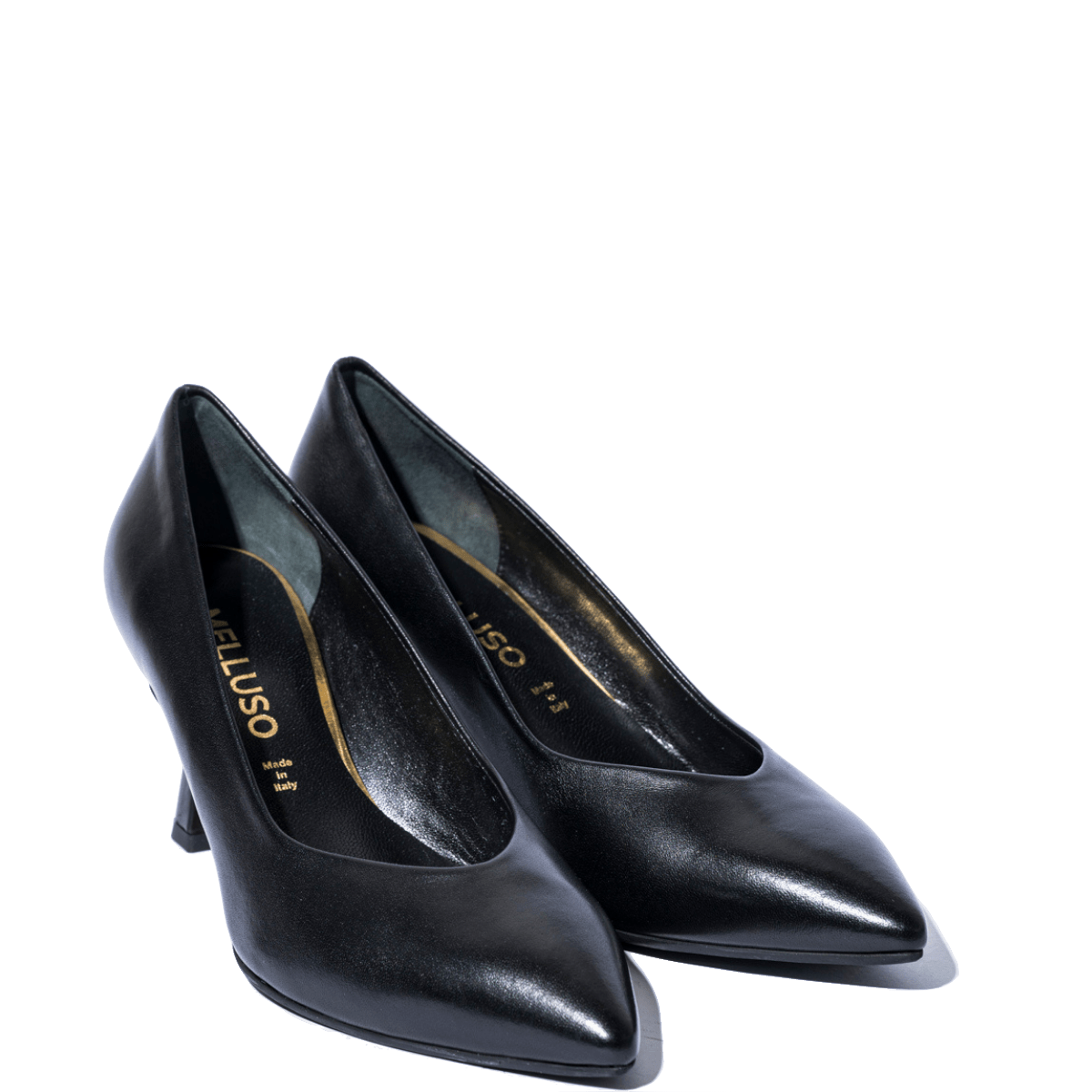 Décolleté Melluso Linda Pelle Nero - Melluso - Calzature Savorè