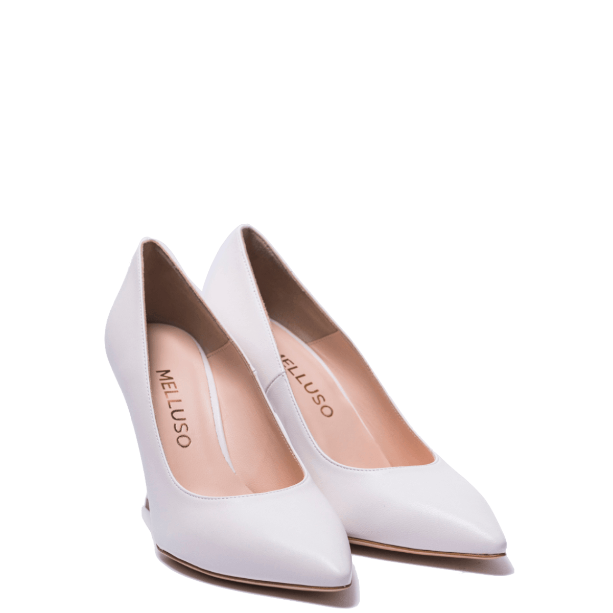 Décolleté Melluso Pelle Bianco Sposa - Melluso - Calzature Savorè