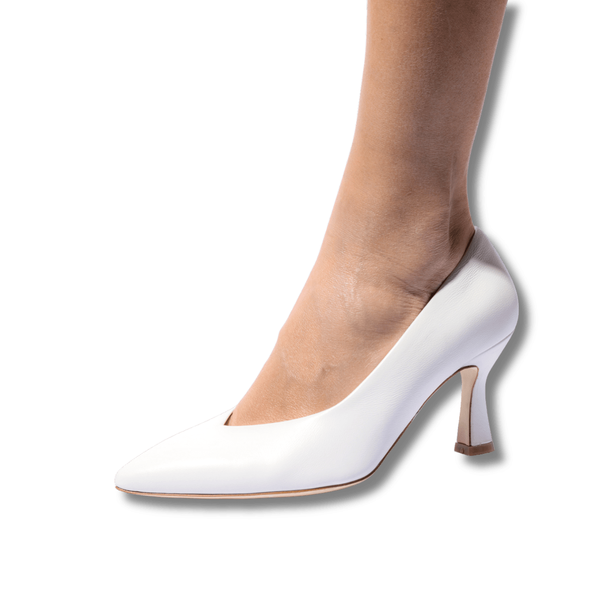 Décolleté Melluso Pelle Bianco Sposa - Melluso - Calzature Savorè
