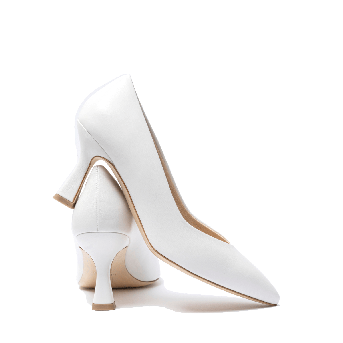 Décolleté Melluso Pelle Bianco Sposa - Melluso - Calzature Savorè
