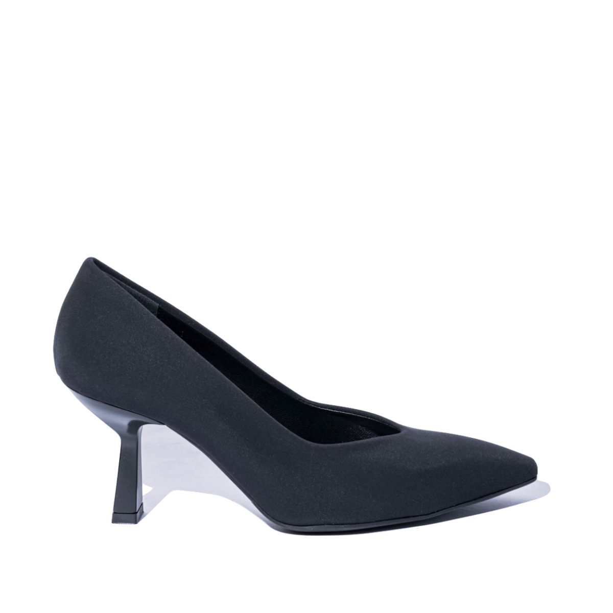 Décolleté Melluso Tessuto Elasticizzato Nero - Melluso - Calzature Savorè