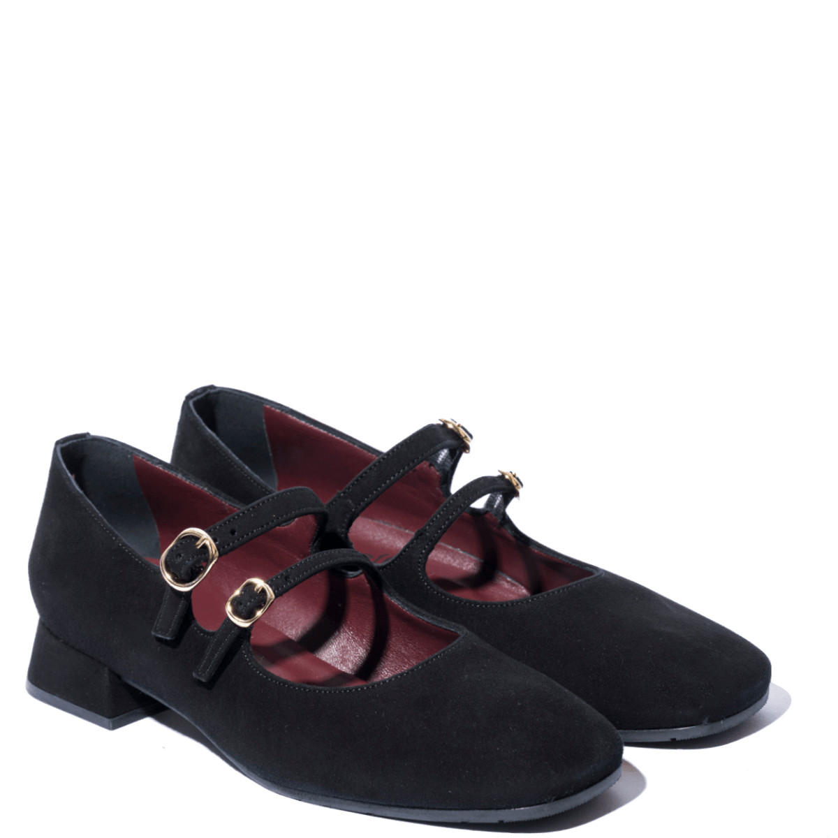 Mary Jane Le Gazzelle Camoscio Nero - Le Gazzelle - Calzature Savorè