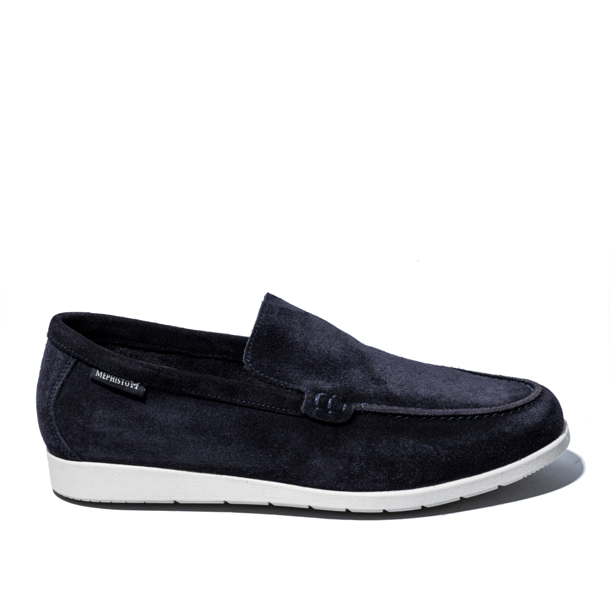 Mocassini Mephisto Valner Camoscio Blu - Mephisto - Calzature Savorè