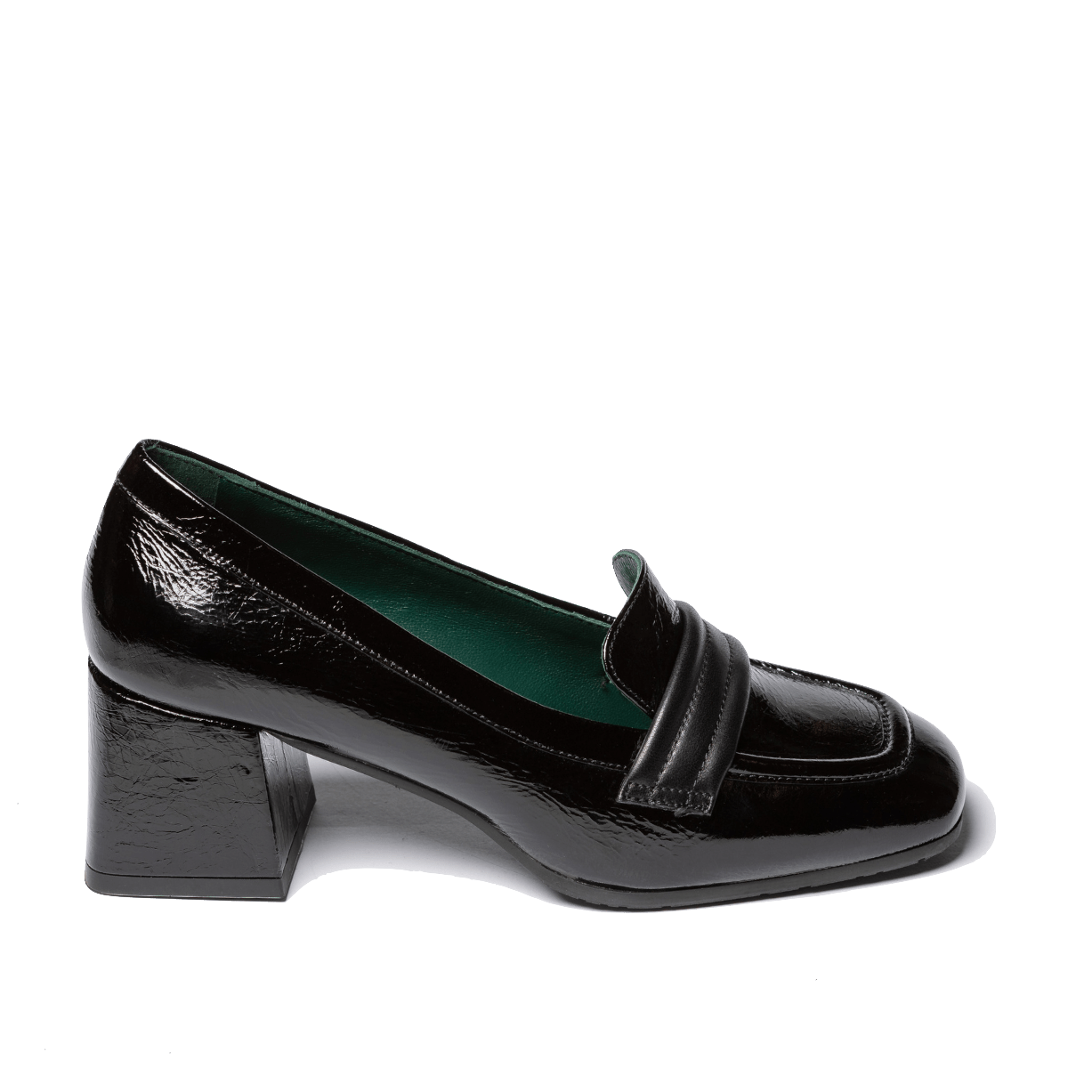 Mocassino Alto Le Gazzelle Pelle Lux Nero - Le Gazzelle - Calzature Savorè