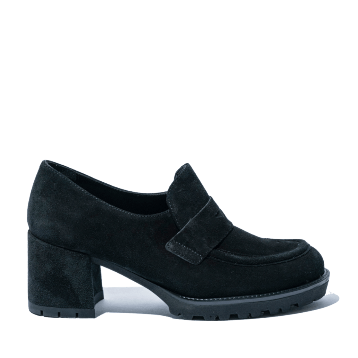 Mocassino Alto Melluso Lola Camoscio Nero - Melluso - Calzature Savorè