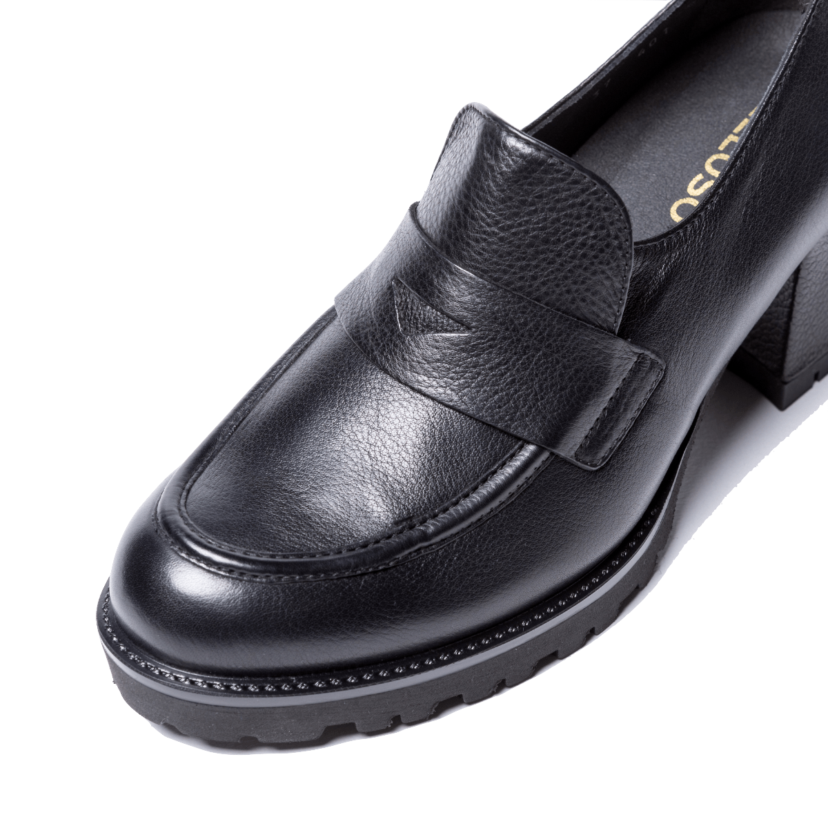 Mocassino Alto Melluso Lola Pelle Martellato Nero - Melluso - Calzature Savorè