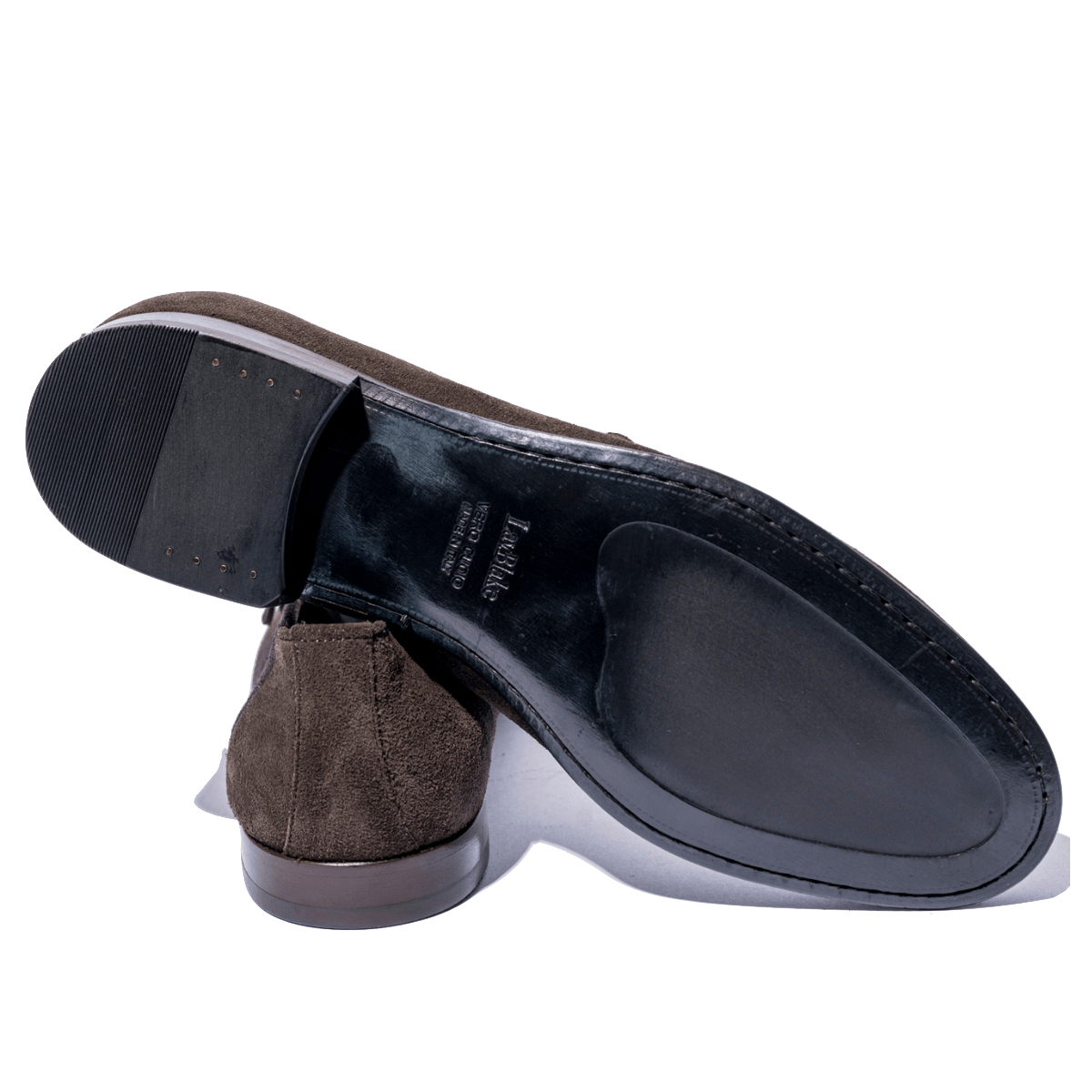 Mocassino Doppia Fibbia Jerold Wilton Camoscio Moka - Jerold Wilton - Calzature Savorè