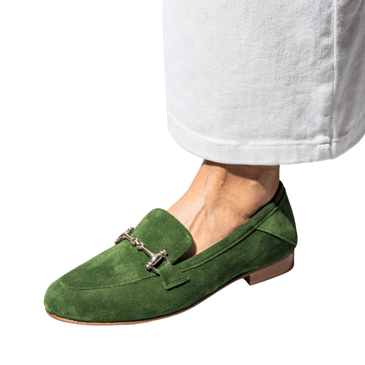 Mocassino Étienne Staffetta Camoscio Verdone - Étienne - Calzature Savorè