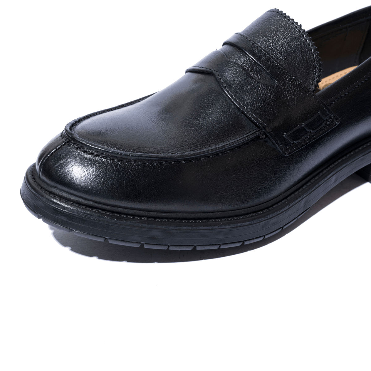 Mocassino F.lli Rennella Pelle Bufalo Nero - F.lli Rennella - Calzature Savorè