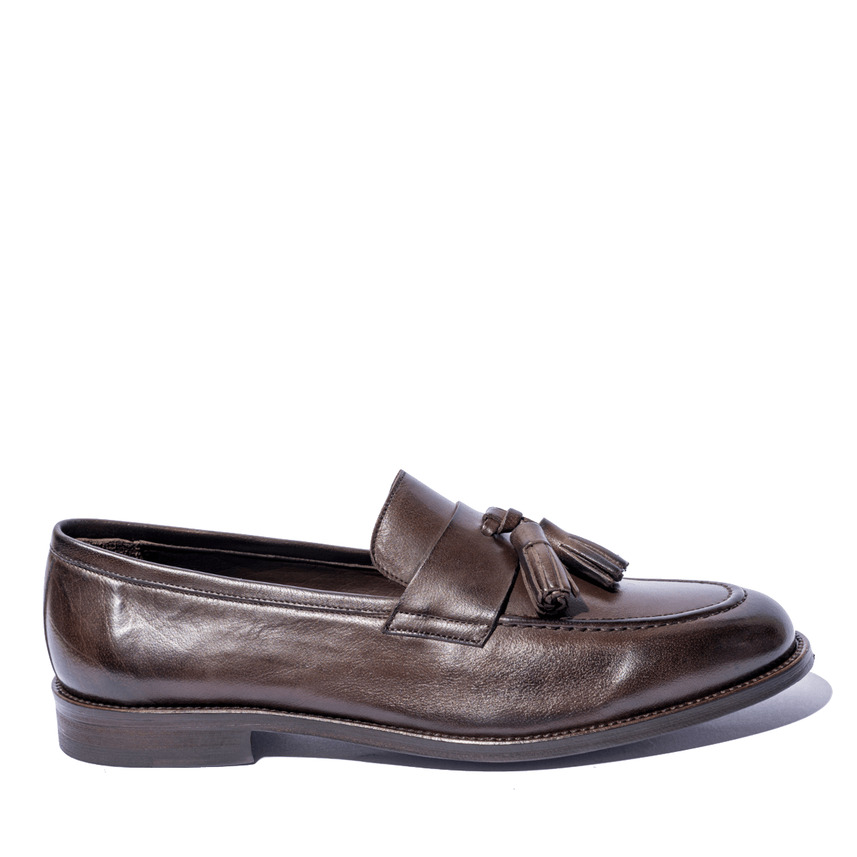 Mocassino Jerold Wilton Nappine Pelle Positano Ebano - Jerold Wilton - Calzature Savorè
