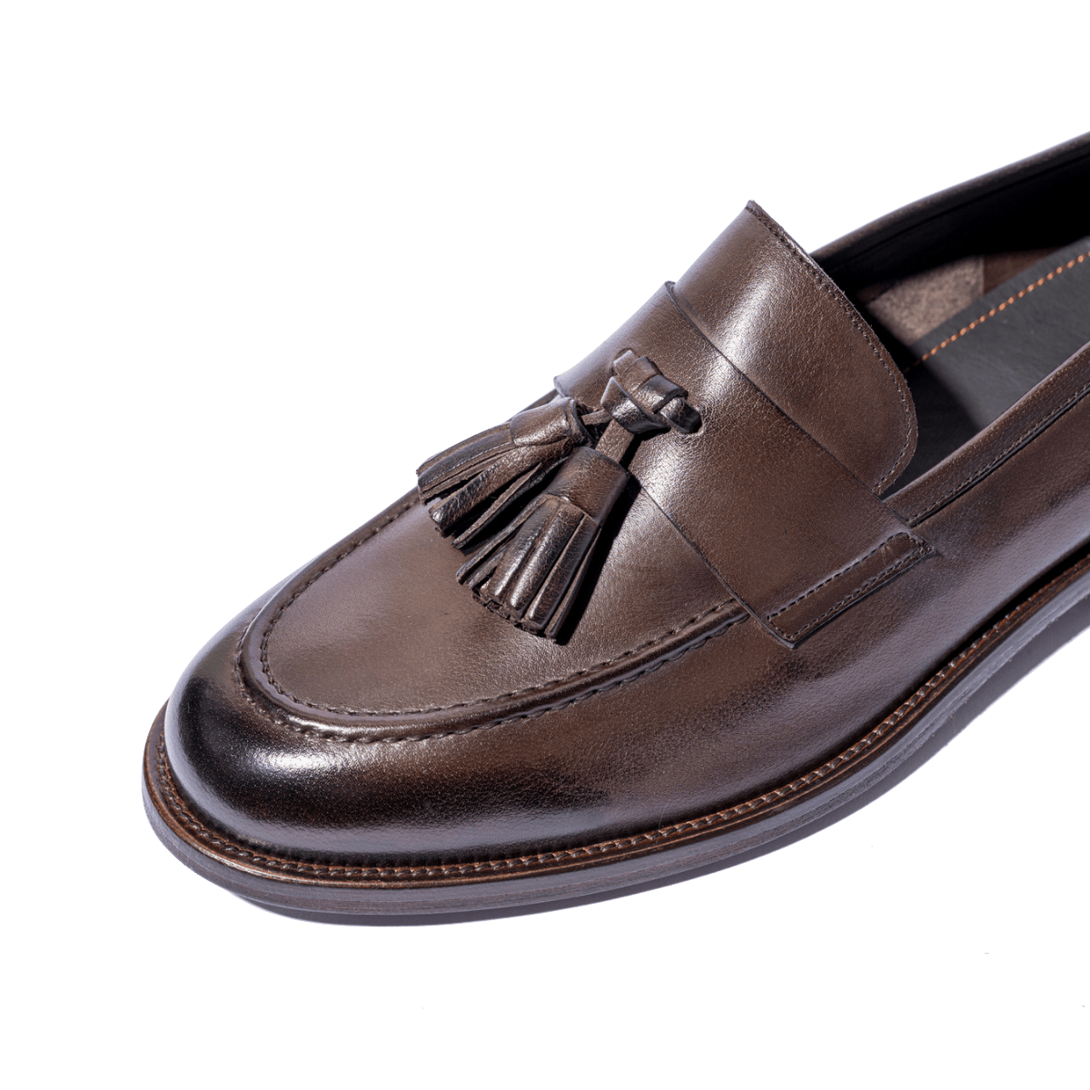 Mocassino Jerold Wilton Nappine Pelle Positano Ebano - Jerold Wilton - Calzature Savorè