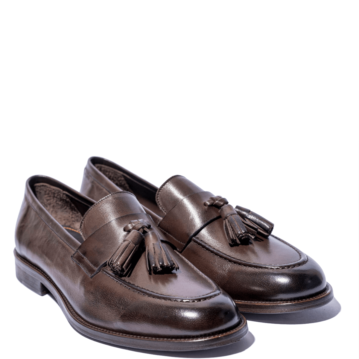 Mocassino Jerold Wilton Nappine Pelle Positano Ebano - Jerold Wilton - Calzature Savorè