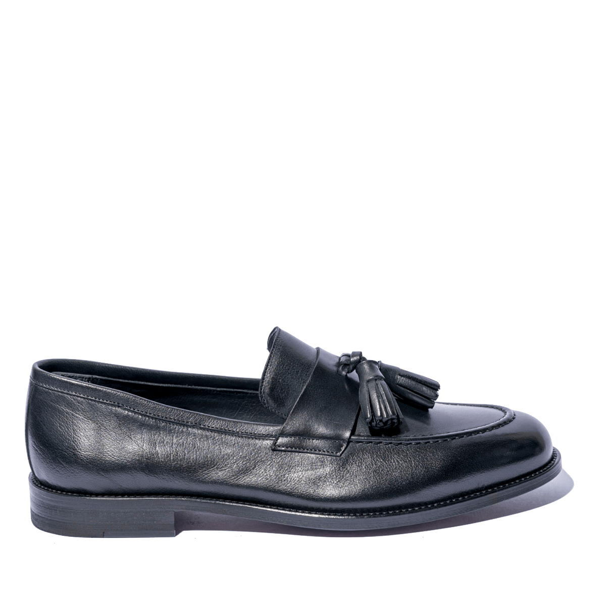 Mocassino Jerold Wilton Nappine Pelle Positano Nero - Jerold Wilton - Calzature Savorè