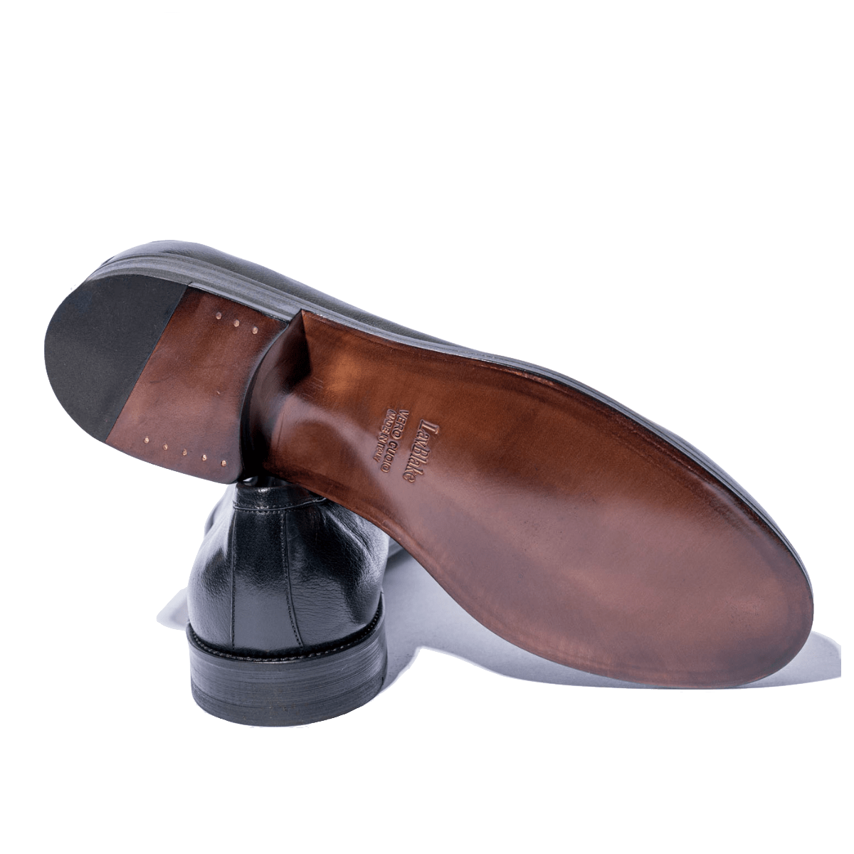 Mocassino Jerold Wilton Nappine Pelle Positano Nero - Jerold Wilton - Calzature Savorè