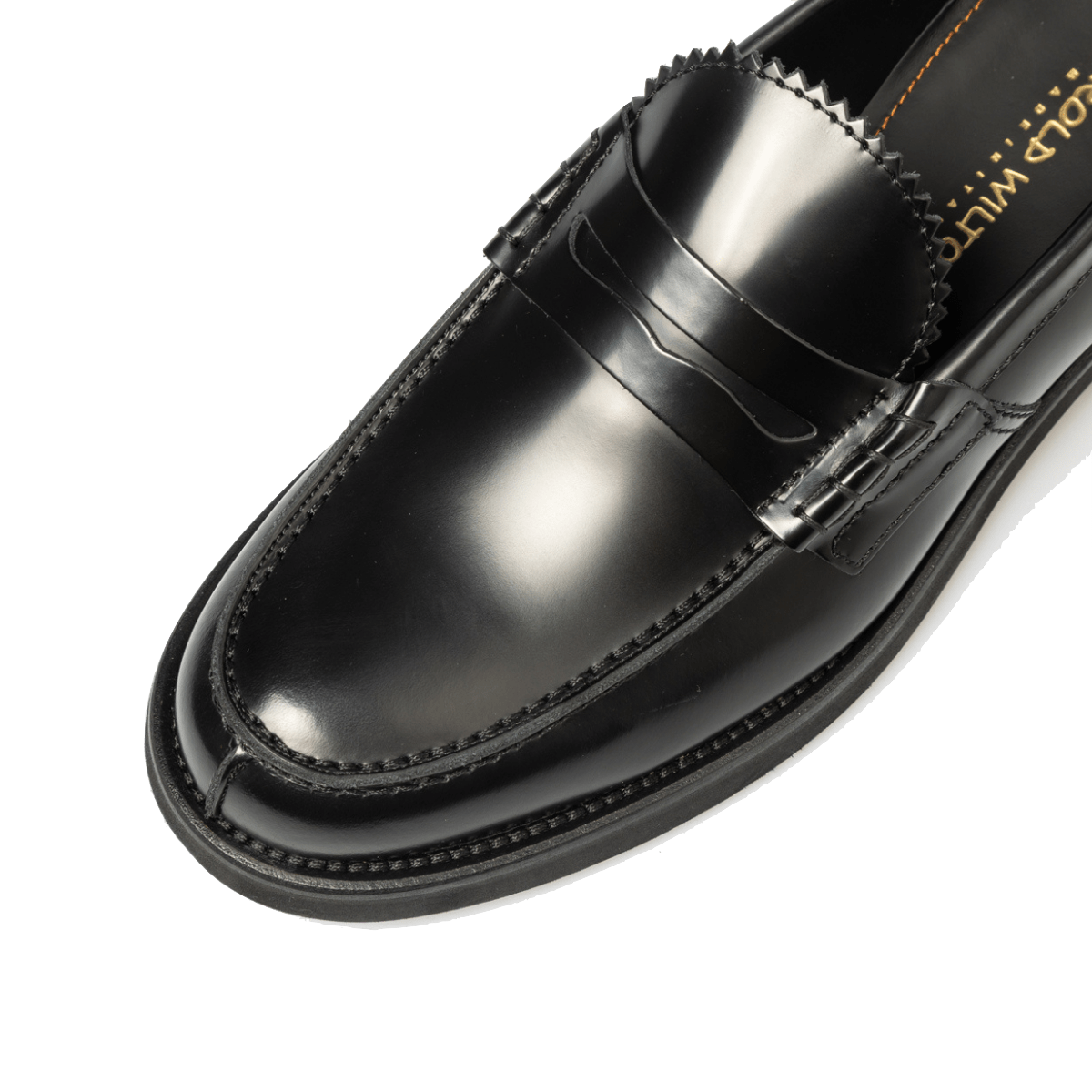 Mocassino Jerold Wilton Pelle Dover Nero - Jerold Wilton - Calzature Savorè