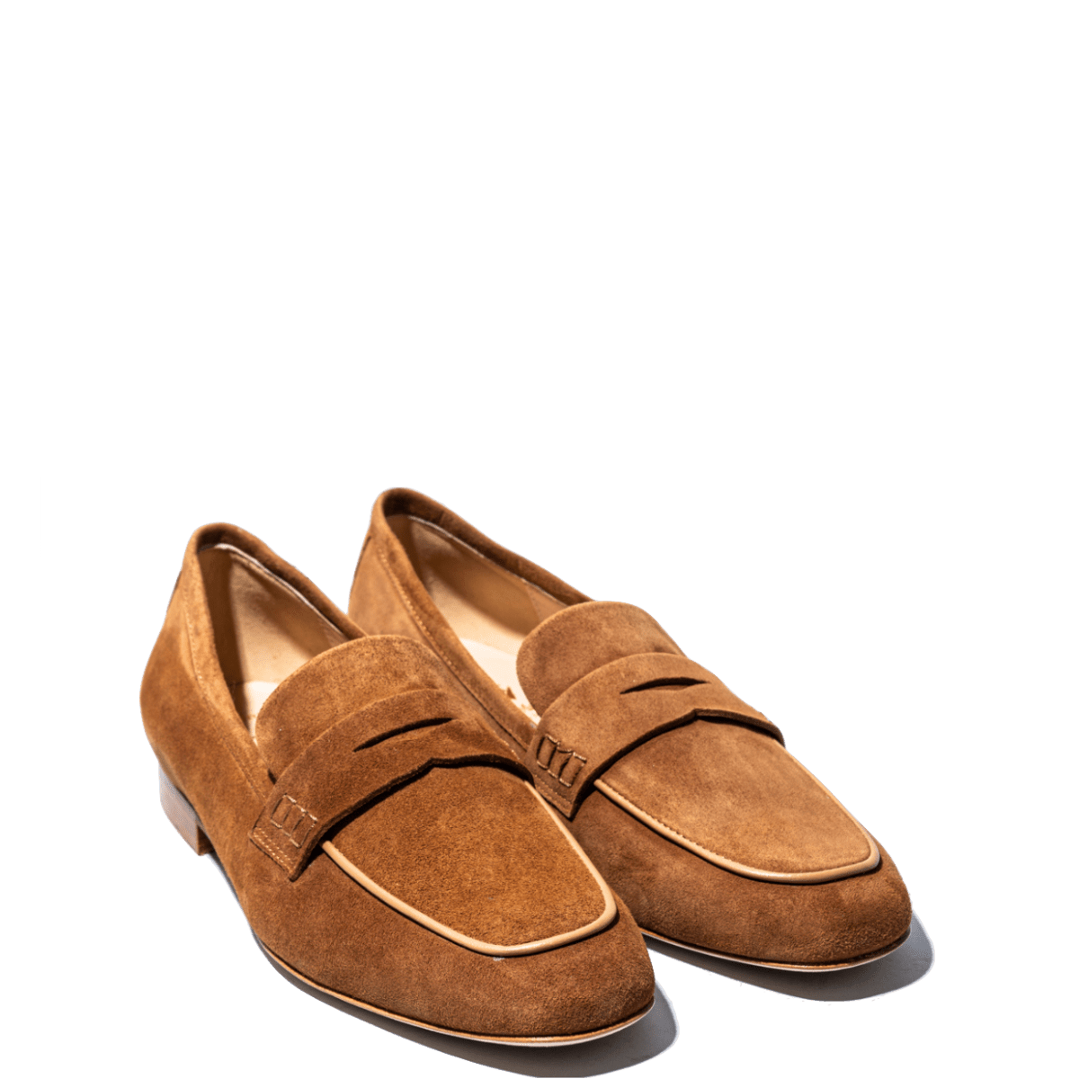Mocassino Luca Grossi Mascherina Camoscio Brandy - Luca Grossi - Calzature Savorè