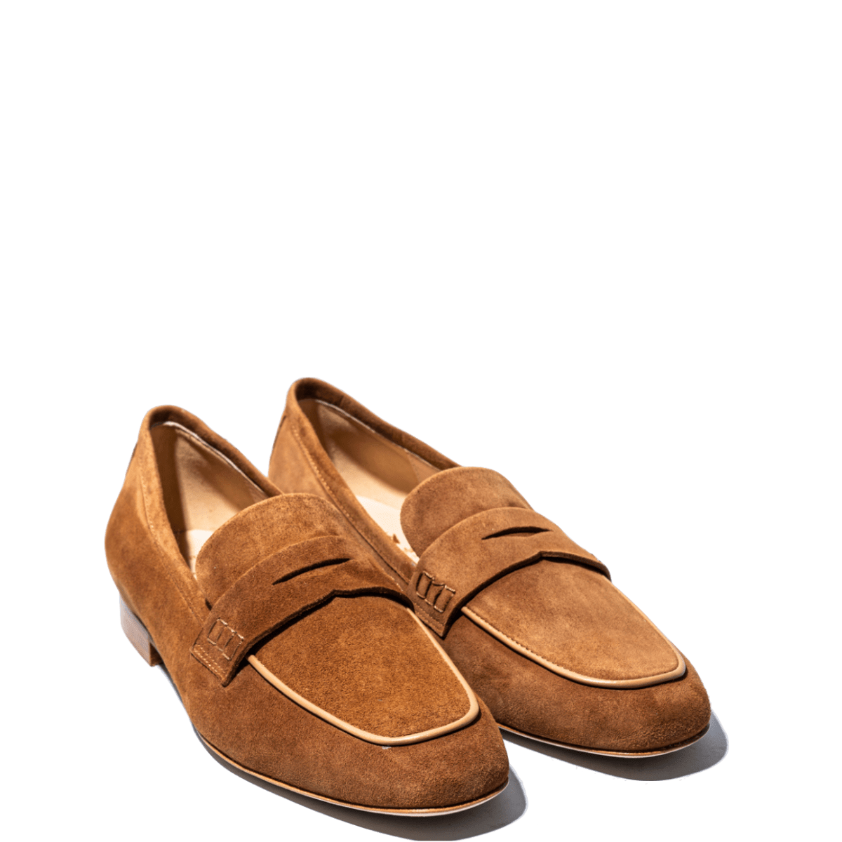 Mocassino Luca Grossi Mascherina Camoscio Brandy - Luca Grossi - Calzature Savorè