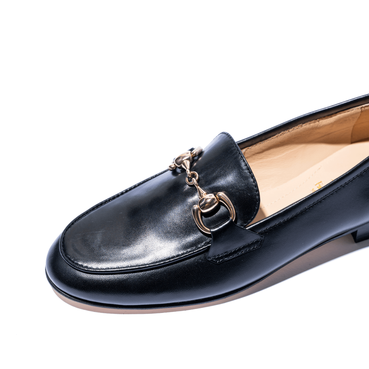 Mocassino Luca Grossi Morsetto Oro Pelle Monte Nero - Luca Grossi - Calzature Savorè