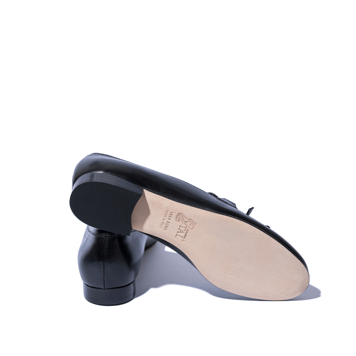 Mocassino Luca Grossi Nappine Pelle Monte Nero - Luca Grossi - Calzature Savorè